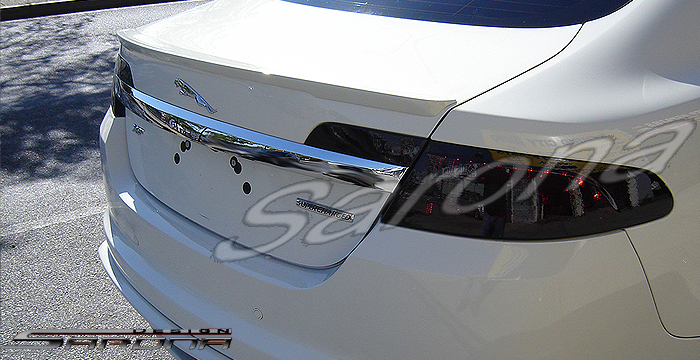 Custom Jaguar XF Trunk Wing  Sedan (2009 - 2013) - $190.00 (Manufacturer Sarona, Part #JG-004-TW)